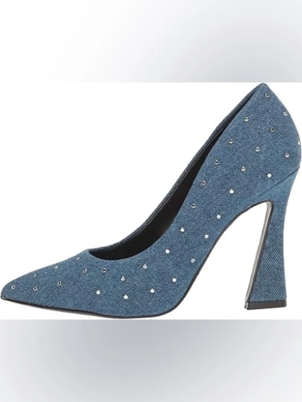 Nine West Women's Tenry Blue Studded Pumps- Size 9M
